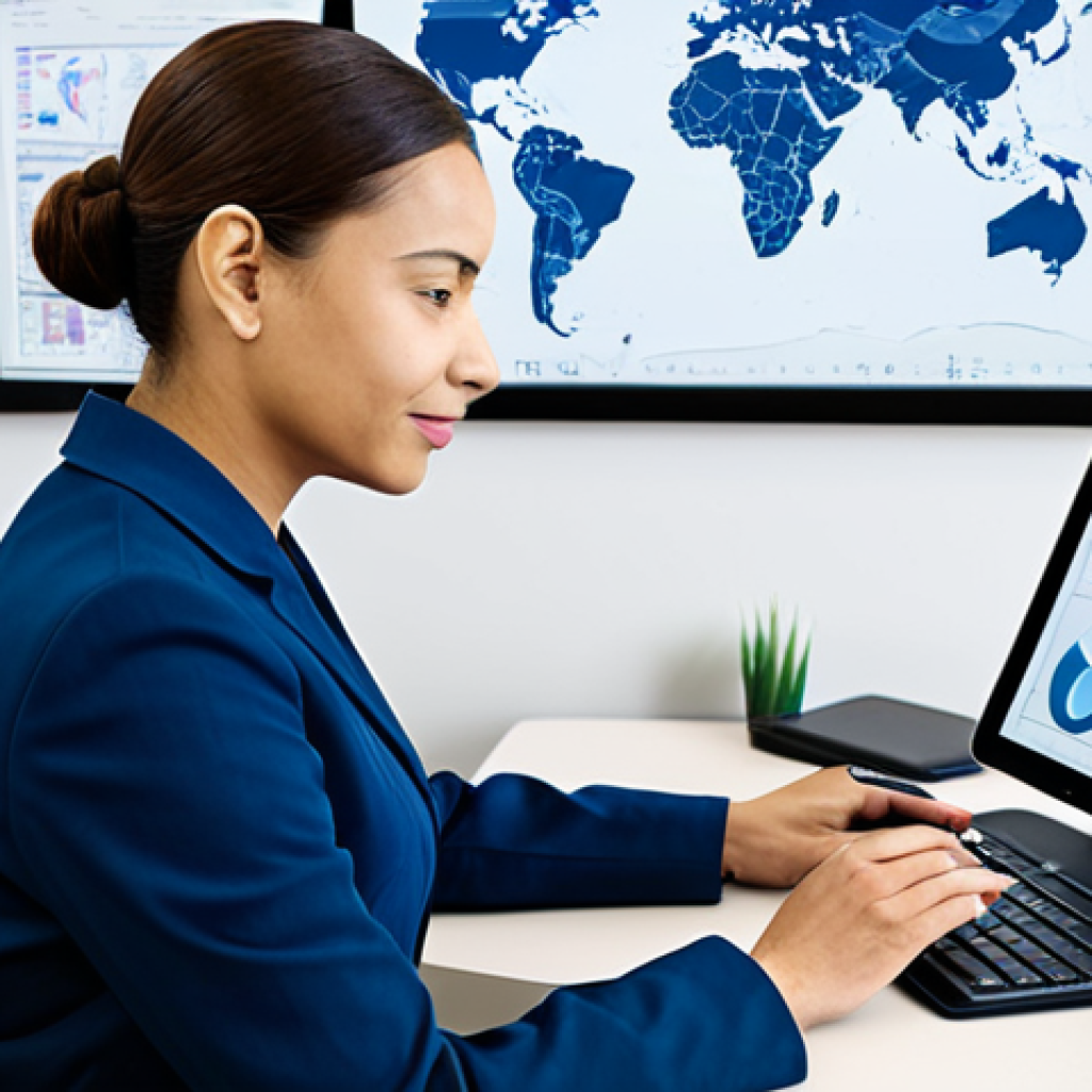 A professional medical tourism coordinator, a poised individual in modest business attire, is seated at a sleek, ergonomic desk in a state-of-the-art international medical office. They are reviewing complex patient itineraries on a tablet, demonstrating meticulous project management and linguistic proficiency. The background features muted global maps and modern medical iconography, subtly conveying the international scope of their work. The atmosphere is calm and highly organized, reflecting competence and empathy in healthcare coordination. The subject exhibits a natural pose and professional demeanor.
    fully clothed, modest clothing, appropriate attire, professional dress, perfect anatomy, correct proportions, natural pose, well-formed hands, proper finger count, natural body proportions, professional photography, high quality, safe for work, appropriate content, professional.