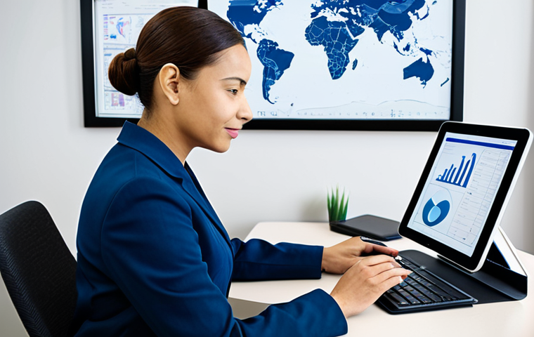 A professional medical tourism coordinator, a poised individual in modest business attire, is seated at a sleek, ergonomic desk in a state-of-the-art international medical office. They are reviewing complex patient itineraries on a tablet, demonstrating meticulous project management and linguistic proficiency. The background features muted global maps and modern medical iconography, subtly conveying the international scope of their work. The atmosphere is calm and highly organized, reflecting competence and empathy in healthcare coordination. The subject exhibits a natural pose and professional demeanor.
    fully clothed, modest clothing, appropriate attire, professional dress, perfect anatomy, correct proportions, natural pose, well-formed hands, proper finger count, natural body proportions, professional photography, high quality, safe for work, appropriate content, professional.