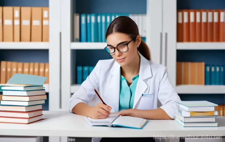 의료관광코디네이터 이론 공부법 - **Prompt: Deciphering Medical Terminology with Engaging Learning**
    "A bright, naturally lit imag...